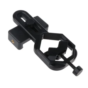 telescope mobile phone clip bracket – spring clamp adapter for monocular microscope & camera
